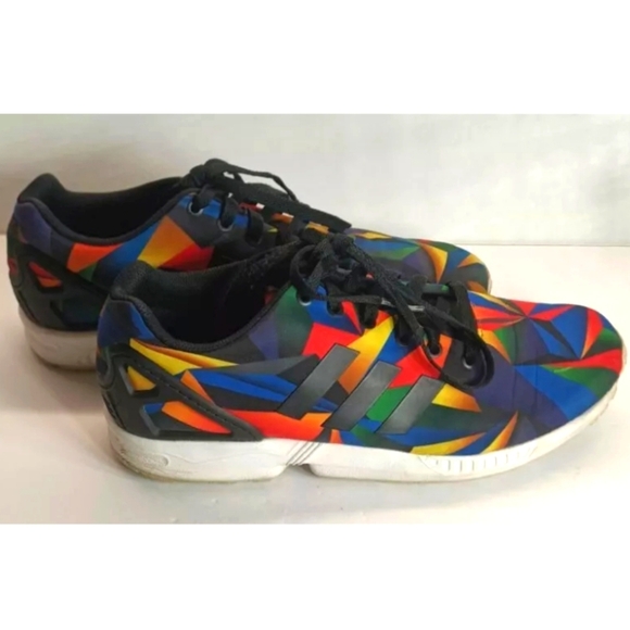 Adidas ZX Flux Geometric  Sneakers/Trainers 👟 Size 10.5 - Picture 11 of 11